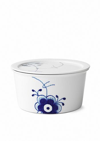 Royal Copenhagen - Abraço - Blue Fluted Mega - Serving Bowls - Bowl with lid - 100 cl