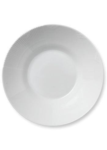 Royal Copenhagen - Kippis - White Elements - Deep Plates and Bowls - Deep Plate - 25 cm