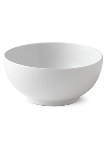 Royal Copenhagen - Bowl - White Fluted - Bowls - Bowl - 73 cl