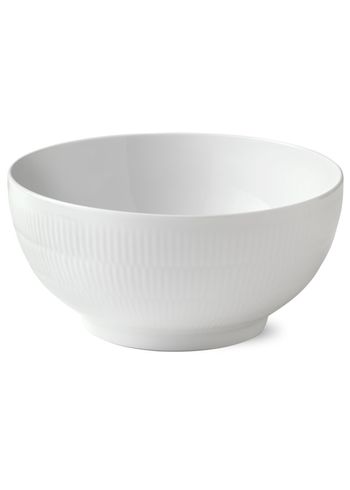Royal Copenhagen - Bowl - White Fluted - Bowls - Bowl - 310 cl
