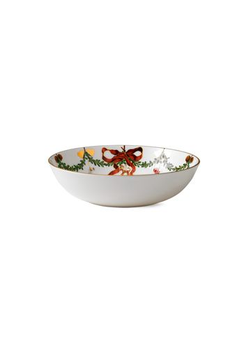 Royal Copenhagen - Bowl - Star Ribbed Christmas - Serving bowls - Little bowl