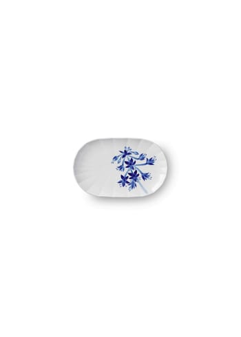 Royal Copenhagen - Såsskål - Flower - Serving items - Oval dish - Cough