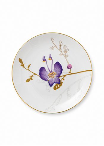 Royal Copenhagen - Plate - Flora - Plates - Pansy - 22 cm
