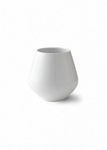 Royal Copenhagen - Vase - White Fluted - Vase - Large Vase