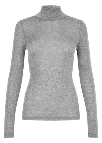 Samsøe & Samsøe - Camicetta - SADou T-N T-shirt LS - Grey Mel