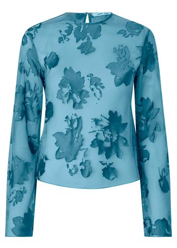 Samsøe & Samsøe - Bluse - SAMadda Blouse - Blue Heaven