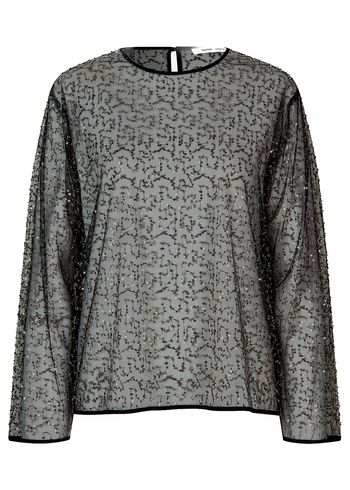 Samsøe & Samsøe - Blúzka - SAMally Blouse - Black