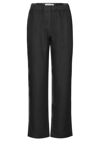 Samsøe & Samsøe - Pants - Hoys Straight Pants Linen - Black