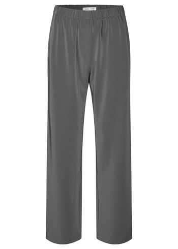 Samsøe & Samsøe - Pantalon - Hoys Straight Pants - Black Oyster