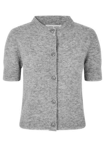 Samsøe & Samsøe - Cardigan - SANoura SS Cardigan - Grey Melange