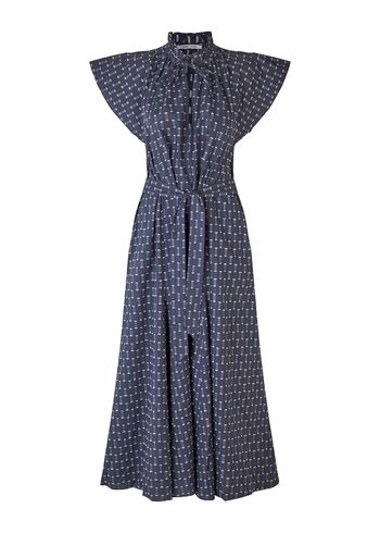 Samsøe & Samsøe - Dress - Karookh Long Dress - Nightshadow Blue