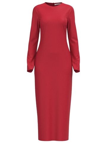 Samsøe & Samsøe - Vestido - SAAlina Dress - Scarlet Sage