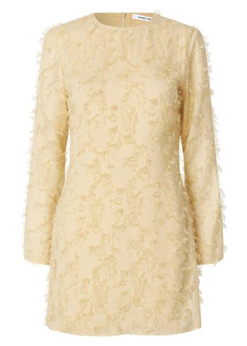 Samsøe & Samsøe - Klänning - SACatalpa LS Dress - DUSTY YELLOW