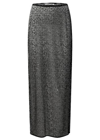 Samsøe & Samsøe - Sukňa - SAAgneta Long Skirt 15264 - Black