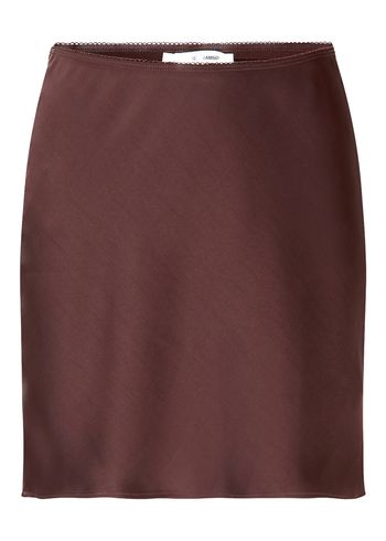 Samsøe & Samsøe - Kjol - Saagneta Short Skirt - Brown Stone