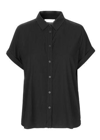 Samsøe & Samsøe - Overhemden - Majan SS Shirt - Black