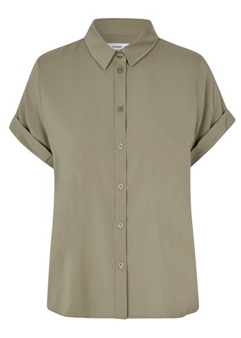 Samsøe & Samsøe - Camicia - Majan SS Shirt - Vetiver