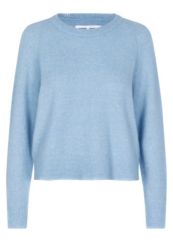 Samsøe & Samsøe - Knit - Nor O-N Short - SUBDUED BLUE