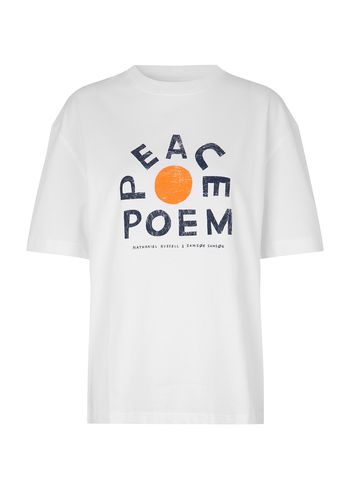 Samsøe & Samsøe - T-shirt - Nathaniel T-shirt - Peace Poem
