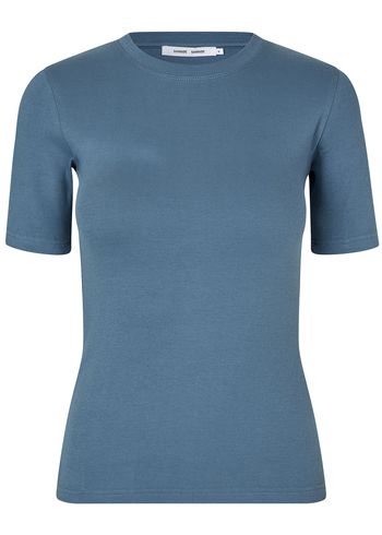 Samsøe & Samsøe - Maglietta - SAAlexo T-shirt - BLUEFIN