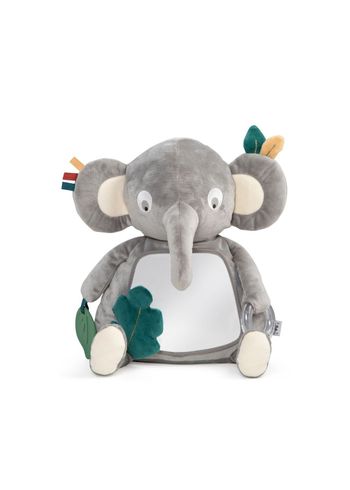 Sebra - Stuffed Animal - Activity Toy - Finley The Elephant - Grey
