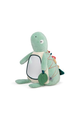 Sebra - Stuffed Animal - Activity Toy - Turbo The Turtle - Green