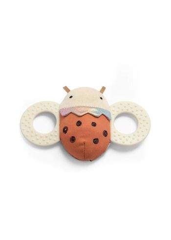 Sebra - Spielzeug - Activity Rattle with Mirror Ladybug Luca - Ladybug Luca