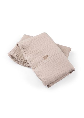 Sebra - Pusle - Nursing Towel 2-pack - Seabreeze beige