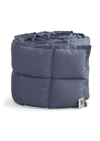 Sebra - Bed Bumper - Baby Bumper - Kapok - Nordic Blue