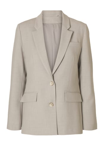 Selected Femme - Blazer - SLFRita Classic Blazer - Island Fossil Melange