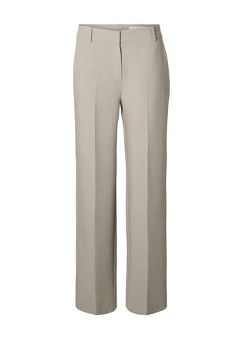 Selected Femme - Bukser - SLFRita MW Wide Pant NOOS - Island Fossil