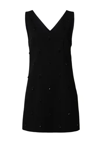 Selected Femme - Šaty - SLFAje SL Dress - Black