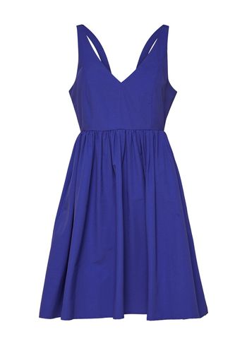Selected Femme - Vestido - SLFFelia SL Short Dress - Royal Blue