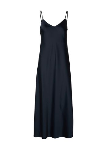 Selected Femme - Kjole - SLFLena SL Slip Dress - Dark Sapphire
