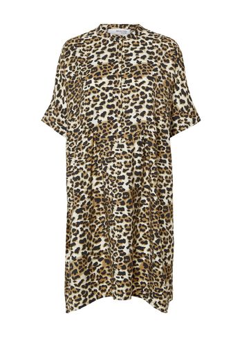 Selected Femme - Kjole - SLFSalli-Viola SS Dress - Leopard