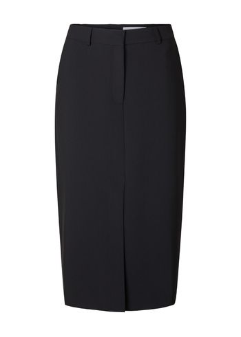 Selected Femme - Nederdel - SLFRita-Katty HW Pencil Skirt - Black