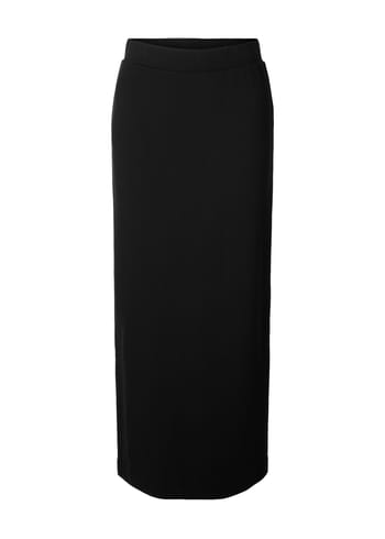 Selected Femme - Nederdel - SLFShelly MW Ankle Skirt - Black