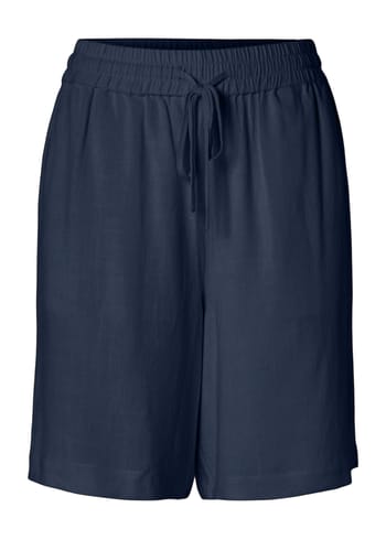 Selected Femme - Pantalones cortos - SLFViva MW Shorts NOOS - Dark Sapphire