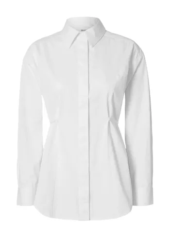 Selected Femme - Camicia - SLFKenna LS Bold Sholder Shirt - Bright White