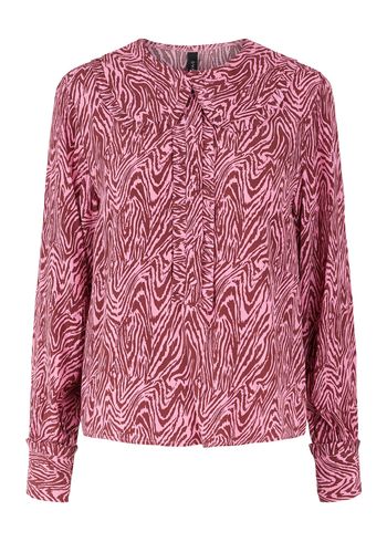 Selected Femme - Camisa - YASSweety LS Top - Bridal Rose