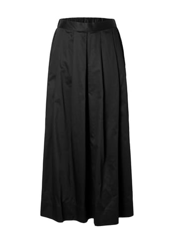 Selected Femme - Cruche à eau - SLFAura HW Ankle Skirt - Black