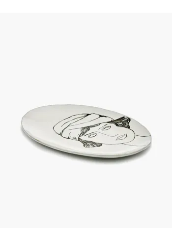 Serax - Placa - Oval Plate La Mère - Off White