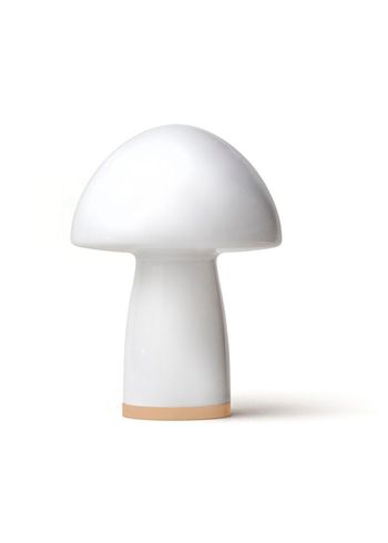 Shadelights - Table Lamp - GS1 Mushroom - Brass / White