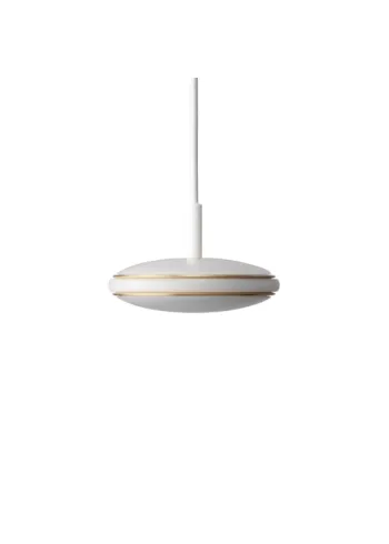 Shadelights - Pendant Lamp - ØS1 Pendant - White / Brass