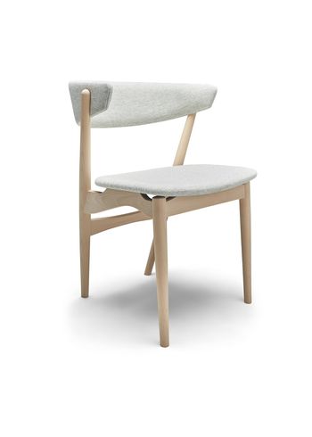 Sibast Furniture - Chaise à manger - Sibast No.7 Dining Chair | Full Upholstery - Soaped Oak / Hallingdal 116