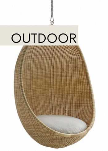Sika - Sedia appesa - Hanging Egg Chair Exterior - Outdoor model - Natur