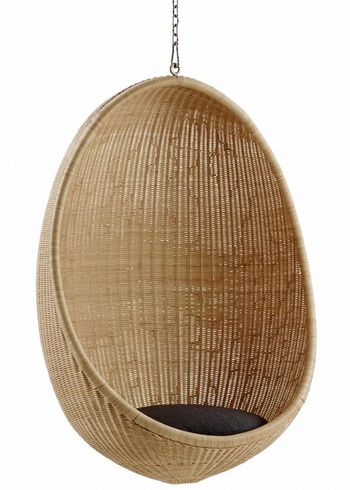 Sika - Hængekøje - Nanna Ditzel Hanging Egg Chair Rattan - Natur