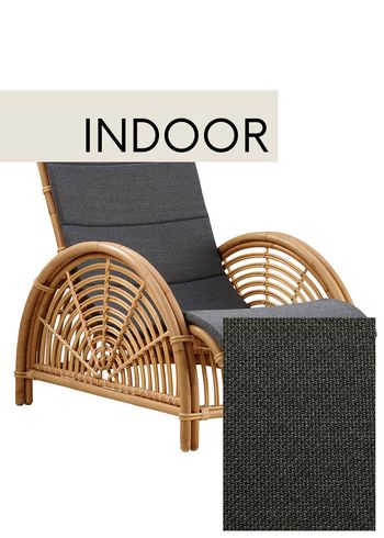 Sika - Stolsdyna - Custom cushion for Paris Lounge Chair - Interior - Dark Grey