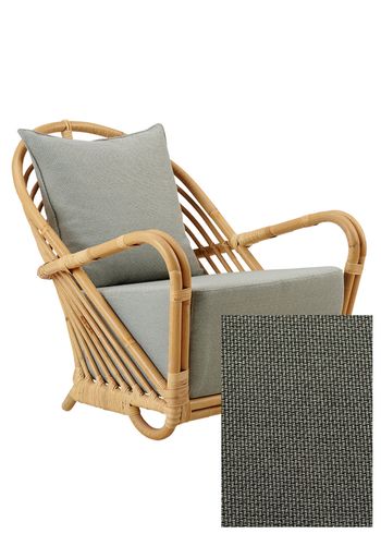 Sika - Fauteuil - Charlottenborg lounge chair - Nature - Silver