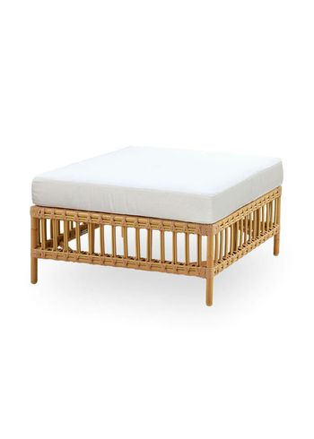Sika - Couch - Maggie - Puf Modul - Frame: Natural / Fabric: A670, Michelangelo, White